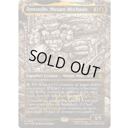画像1: [EX+](FOIL)(フルアート)(0302)ミュータントの機械工、ドナテロ/Donatello, Mutant Mechanic《英語》【TMT】