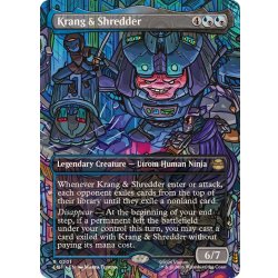 画像1: (FOIL)(フルアート)クランゲとシュレッダー/Krang & Shredder《英語》【TMT】