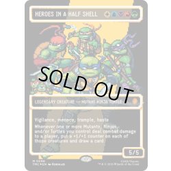 画像1: [EX+](サージFOIL)(フルアート)甲羅を背負ったヒーロー/Heroes in a Half Shell《英語》【TMC】