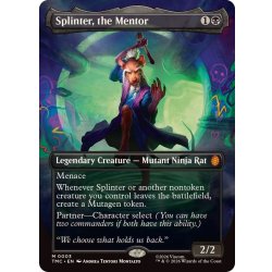 画像1: (フルアート)導き手、スプリンター/Splinter, the Mentor《日本語》【TMC】