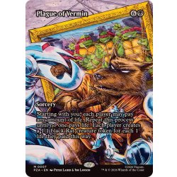 画像1: (FOIL)(フルアート)害獣の疫病/Plague of Vermin《英語》【PZA】