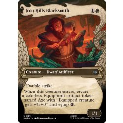 画像1: (フルアート)くろがね連山の武器鍛冶/Iron Hills Blacksmith《英語》【HOB】