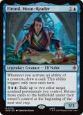 (FOIL)月を読む者、エルロンド/Elrond, Moon-Reader《英語》【HOB】