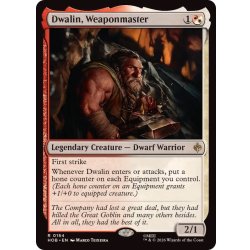 画像1: [EX+](FOIL)武器の達人、ドワーリン/Dwalin, Weaponmaster《英語》【HOB】