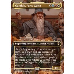 画像1: (フルアート)宴の客人、ガンダルフ/Gandalf, Party Guest《英語》【HOC】
