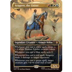画像1: (フルアート)統一王、アラゴルン/Aragorn, the Uniter《英語》【HOC】