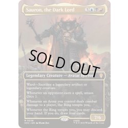 画像1: (FOIL)(フルアート)冥王、サウロン/Sauron, the Dark Lord《英語》【HOC】