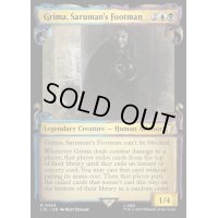 [EX+](銀幕FOIL)(ショーケース枠)サルマンの下僕、グリマ/Grima, Saruman's Footman《英語》【LTC】