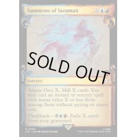 (銀幕FOIL)(ショーケース枠)サルマンの召喚/Summons of Saruman《英語》【LTC】