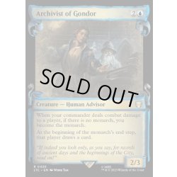 画像1: (ショーケース枠)ゴンドールの文書保管人/Archivist of Gondor《英語》【LTC】