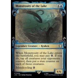 画像1: (ショーケース枠)湖に潜む化け物/Monstrosity of the Lake《英語》【LTC】