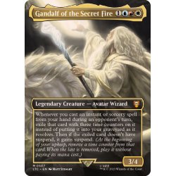 画像1: (FOIL)(フルアート)Gandalf of the Secret Fire《英語》【LTC】