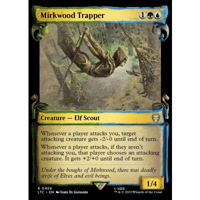(ショーケース枠)闇の森の罠師/Mirkwood Trapper《英語》【LTC】