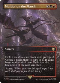 (FOIL)(フルアート)Mordor on the March《英語》【LTC】