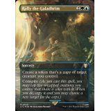 (サージFOIL)(フルアート)Rally the Galadhrim《英語》【LTC】