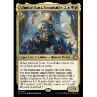 [EX+](FOIL)沈まぬ者、鉄面提督/Admiral Brass, Unsinkable《英語》【LCC】