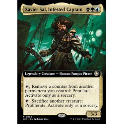 画像1: [EX+](FOIL)(フルアート)寄生された船長、ザビエル・サル/Xavier Sal, Infested Captain《英語》【LCC】