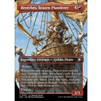 (FOIL)(フルアート)鉄面連合の略取者、ブリーチェス/Breeches, Brazen Plunderer《英語》【SPG】