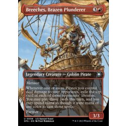 画像1: (FOIL)(フルアート)鉄面連合の略取者、ブリーチェス/Breeches, Brazen Plunderer《英語》【SPG】