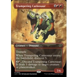 画像1: [EX+](フルアート)嘶くカルノサウルス/Trumpeting Carnosaur《英語》【LCI】