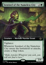 [EX](FOIL)(フルアート)名もなき都市の歩哨/Sentinel of the Nameless City《英語》【LCI】
