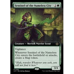 画像1: [EX+](FOIL)(フルアート)名もなき都市の歩哨/Sentinel of the Nameless City《英語》【LCI】