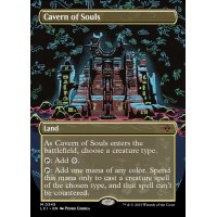 (FOIL)(フルアート)魂の洞窟/Cavern of Souls《英語》【LCI】
