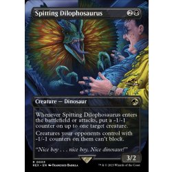 画像1: [EX](フルアート)毒吐きディロフォサウルス/Spitting Dilophosaurus《英語》【REX】
