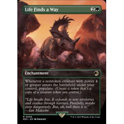 画像1: (FOIL)(フルアート)生命は必ず道を見つける/Life Finds a Way《英語》【REX】