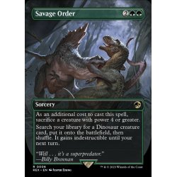 画像1: [EX+](フルアート)野蛮な序列/Savage Order《英語》【REX】
