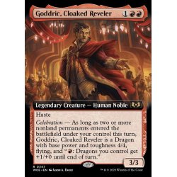 画像1: [EX+](フルアート)擬態する歓楽者、ゴドリック/Goddric, Cloaked Reveler《英語》【WOE】