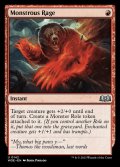 (FOIL)巨怪の怒り/Monstrous Rage《英語》【WOE】