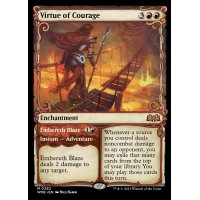(FOIL)(ショーケース枠)勇気の徳目/Virtue of Courage《英語》【WOE】