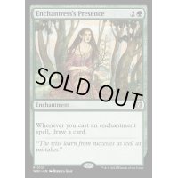 女魔術師の存在/Enchantress's Presence《英語》【WOC】