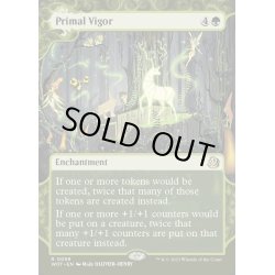 画像1: [EX+](FOIL)(ショーケース枠)野生の活力/Primal Vigor《英語》【WOT】