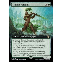 画像1: (フルアート)木製の聖騎士/Timber Paladin《英語》【WOC】