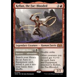 画像1: (FOIL)フェイの血筋のケラン/Kellan, the Fae-Blooded《英語》【WOE】