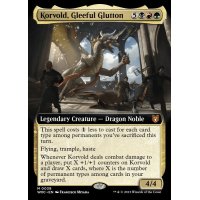 [EX+](FOIL)(フルアート)陽気な大食漢、コルヴォルド/Korvold, Gleeful Glutton《英語》【WOC】
