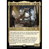 [EX]陽気な大食漢、コルヴォルド/Korvold, Gleeful Glutton《英語》【WOC】