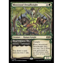 画像1: [EX+](ショーケース枠)苔森の戦慄騎士/Mosswood Dreadknight《英語》【WOE】