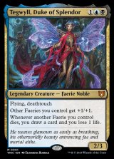 (FOIL)壮麗公爵、テグウィル/Tegwyll, Duke of Splendor《英語》【WOC】