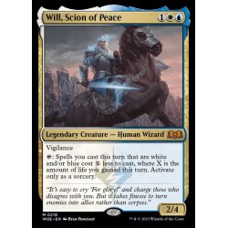 画像1: (FOIL)平和の世継ぎ、ウィル/Will, Scion of Peace《英語》【WOE】