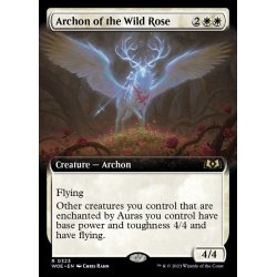 画像1: (FOIL)(フルアート)野薔薇のアルコン/Archon of the Wild Rose《英語》【WOE】
