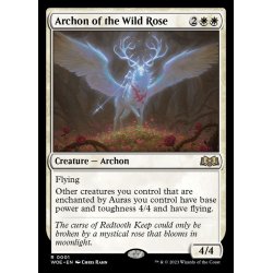 画像1: (FOIL)野薔薇のアルコン/Archon of the Wild Rose《英語》【WOE】