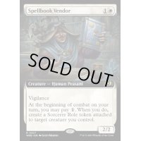[EX+](FOIL)(フルアート)呪文書売り/Spellbook Vendor《英語》【WOE】