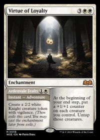 (FOIL)忠義の徳目/Virtue of Loyalty《英語》【WOE】