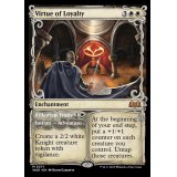 (FOIL)(ショーケース枠)忠義の徳目/Virtue of Loyalty《英語》【WOE】