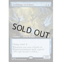 (FOIL)(フルアート)こだまの大魔導師/Archmage of Echoes《英語》【WOC】