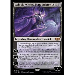 画像1: 忌まわしき干渉者、アショク/Ashiok, Wicked Manipulator《英語》【WOE】