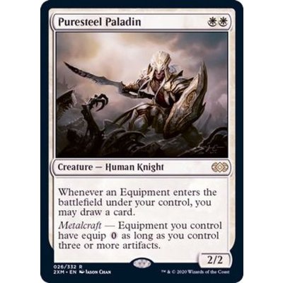 (FOIL)純鋼の聖騎士/Puresteel Paladin《英語》【2XM】